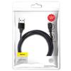 Baseus 1.8M Braided Lightning USB Cable - Black