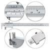 Marking Measuring Ruler Measuring Tool Marking Vernier Caliper 0-200mm Parallel scribe caliper