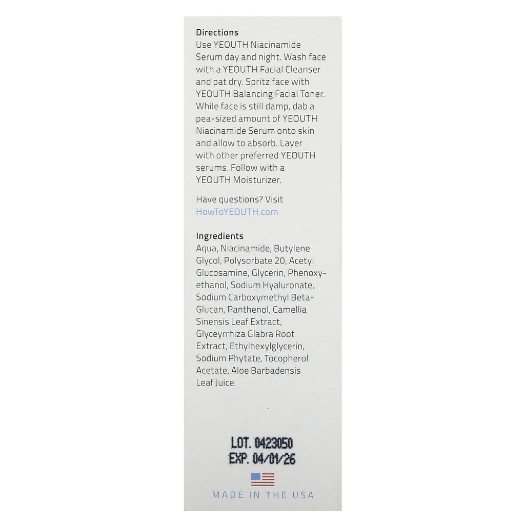 Niacinamide Serum, 60Ml(2Fl Oz)