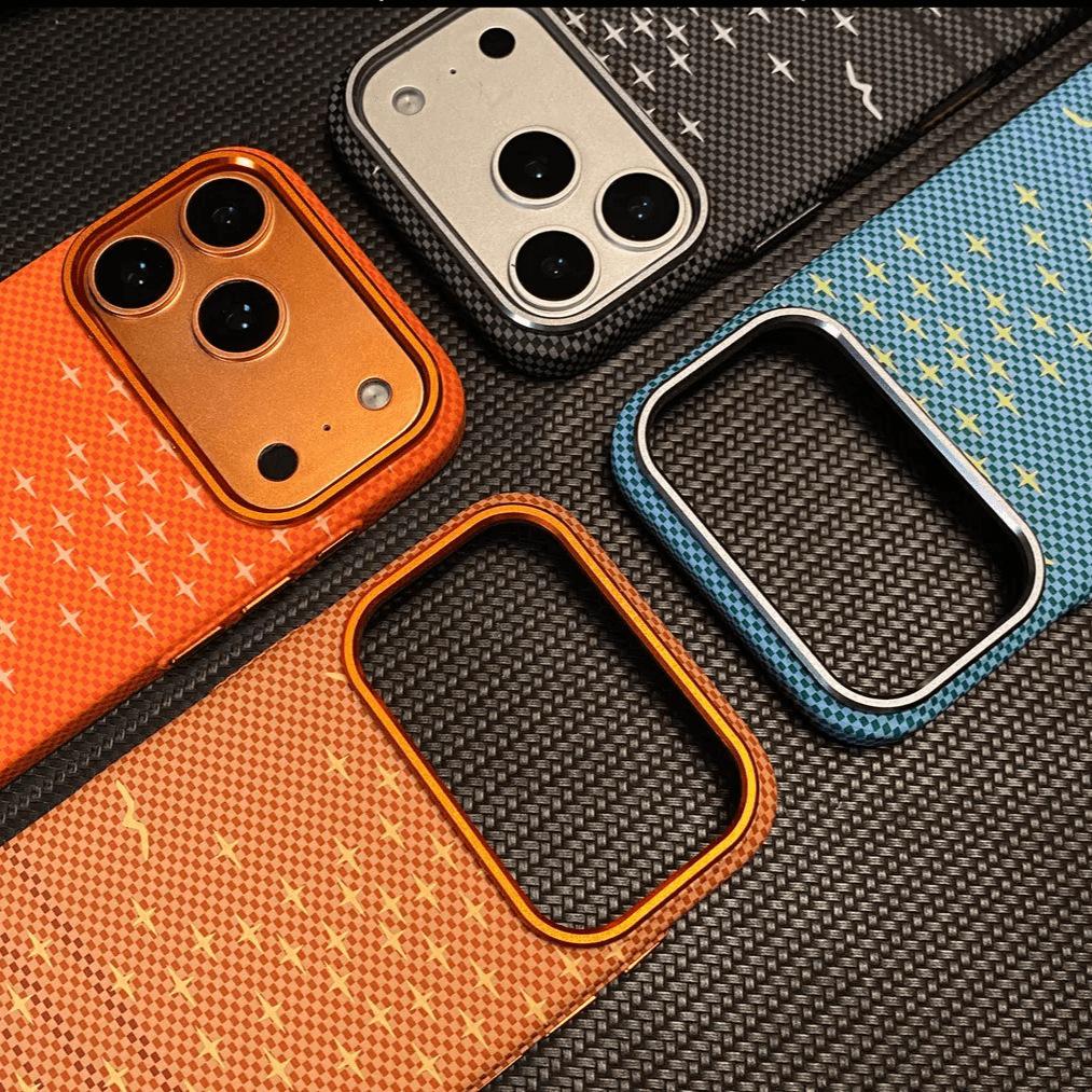 Магнитный чехол из кевлара для iPhone 17 Pro Max: Продвинутая защита от падений и легкий дизайн