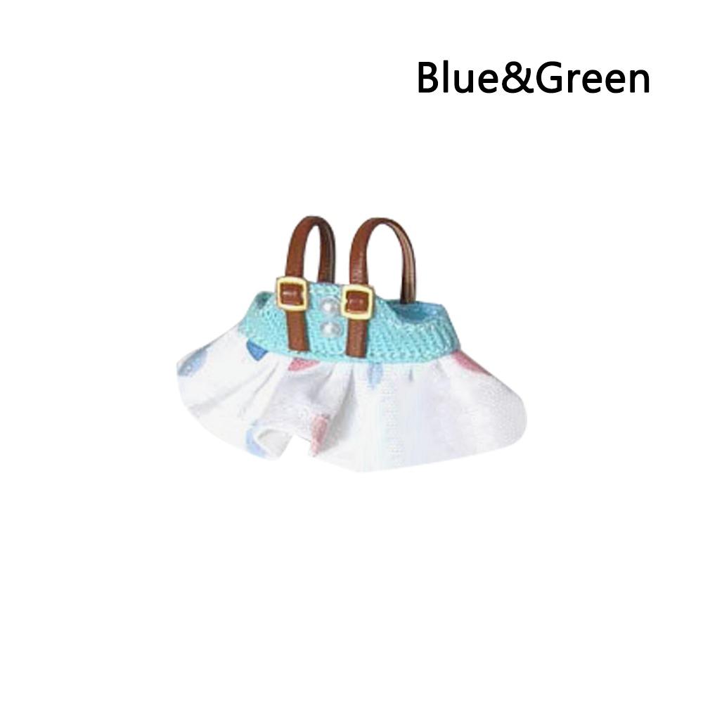 Джинсовая юбка на лямках ручной работы Детские игрушки для кукол BJD 1/12 / для кукол OB11 1/11 / для куклы GSC YMY