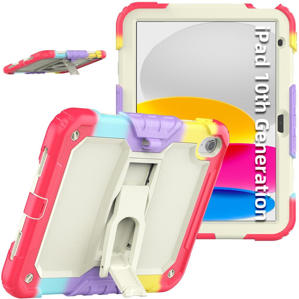 Защитный чехол для iPad 10-го поколения 10,2 дюйма с гнездом для стилуса для 2024 Pro 11/13 дюймов — защита от падений, крепление Air6