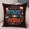 Motivational Quote Cushion Cover Inspirational Lettering Design Decorative Pillow Case Living Room Bedroom Sofa Home Decor