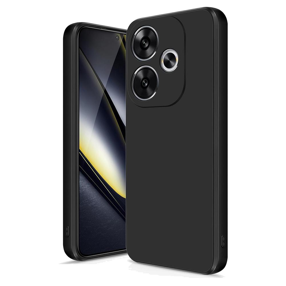 Роскошный квадратный силиконовый мягкий чехол для Xiaomi POCO F6 X6 F5 X5 F4 X4 F3 X3 Pro 5G Candy Color Matte Cover Противоударный тонкий чехол