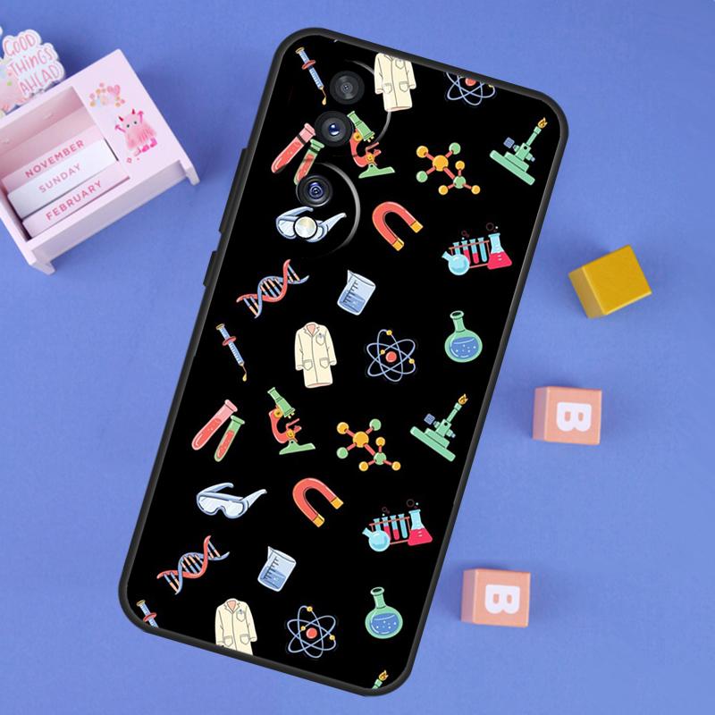 Научный биологический лабораторный чехол для Honor 400 Pro 200 70 90 Lite X9a X9b X9c X9d X8b X8c Win RT Magic 8 5 6 7 Pro