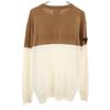 BRIEFING Long sleeve knit L Camel type sweater Men's Used