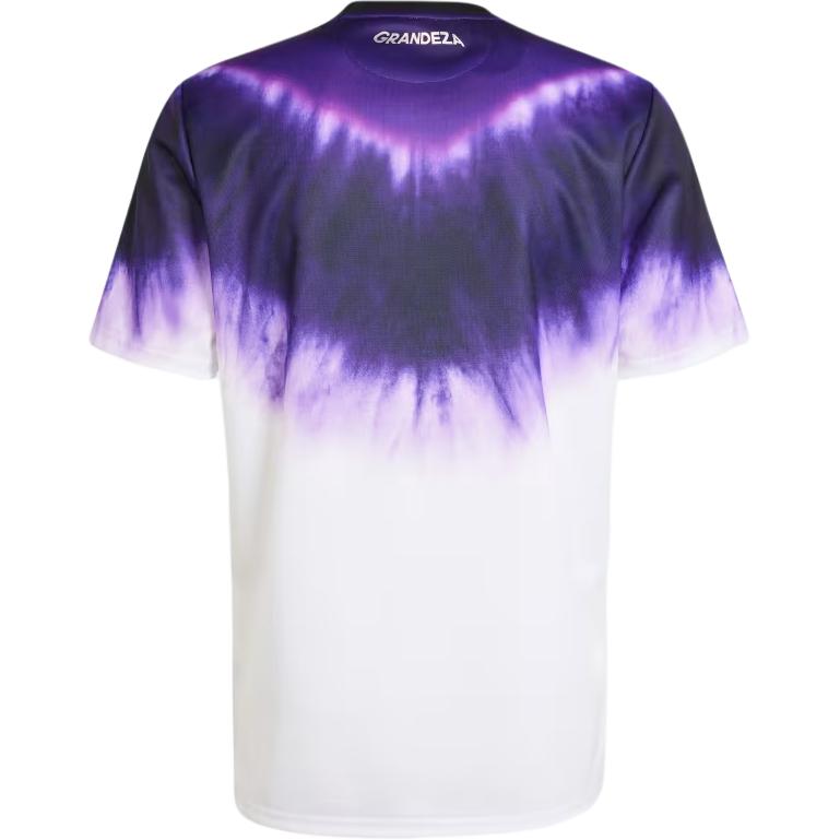 adidas Оригиналы FW24 Real CNY Jsy Series Удобная простая мягкая футболка с коротким рукавом для мужчин, топы фиолетового и белого цвета JF2590