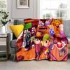 Cartoon Animal Crossing New Horizons Soft Plush Blanket,Flannel Blanket Throw Blanket for Living Room Bedroom Sofa Cover Child