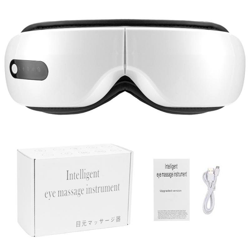 Электрический массажер для глаз, инструмент, вибраторы, тепловая компрессия, физиотерапия, Bluetooth, уход за глазами, расслабление, усталость, темные круги