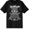 2Bhip Job for A Cowboy Illuminating Mens Black Short Sleeve T Shirt Death Metal Graphic Tees