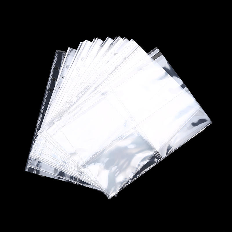 Обложка для блокнота на кольцах формата A5/A6, сменная, 25 листов, прозрачные протекторы для внутренних страниц планера