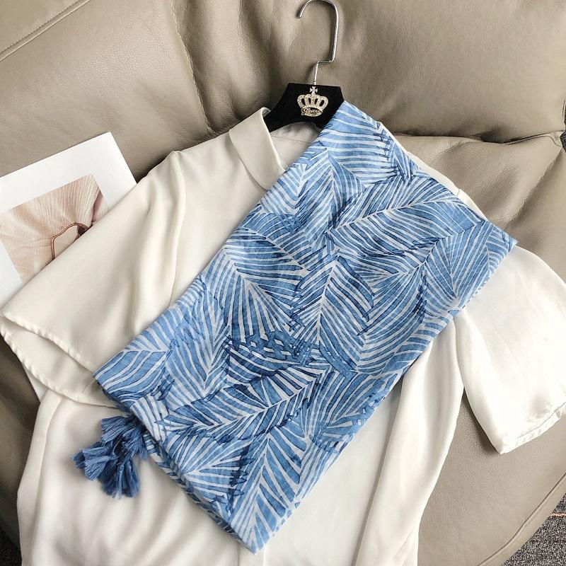 Fashion Luxury Brand Ombre Big Floral Tassel Viscose Shawl Scarf Lady Soft Thin Beach Wrap Pashmina Stole Bufandas Muslim Hijab