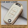 New FashionTPU Car Key Case Cover For Renault TWingo 3 Duster Captur Logan Laguna Scenic For Dacia Logan 2021 Key Cover Remote Shell