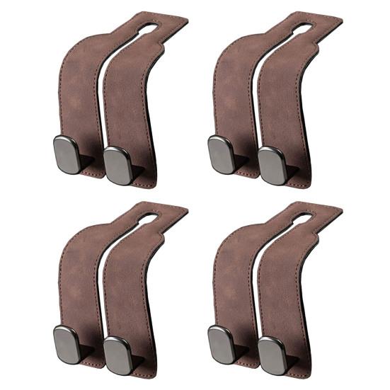 4 крючка для хранения на спинке автомобильного сиденья, прочные, выдерживающие нагрузку, простые в установке, многофункциональные, автомобильные