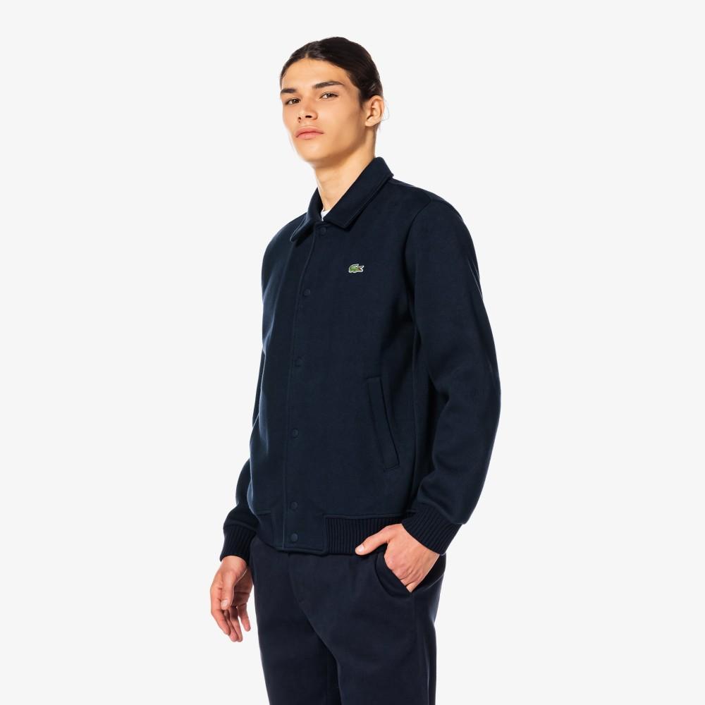 [lacoste] Men's Ribbed Jersey Sweat Jumper SH080E-55N166