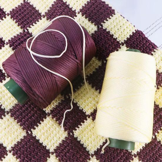 Шнур для бисера, ручное вязание, гибкая нить макраме, плетеный шнур для бисера, товары для дома