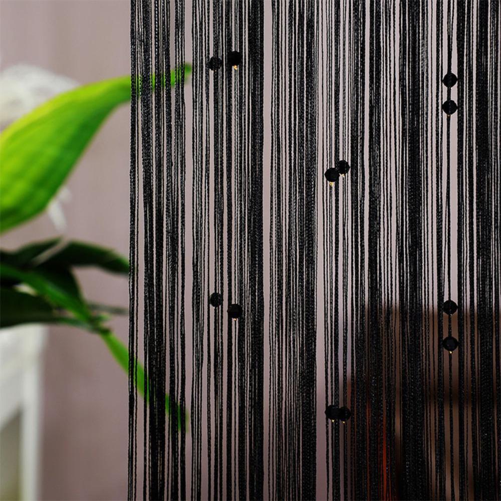 Разделитель комнаты Кристалл Бусины Шторы-нити Блестящие Кисточки Оконные Шторы Дверные Шторы Домашний Декор