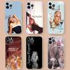 Певица S-Сабрина Карпентер Прозрачный Чехол Для iPhone 11 12 13 14 15 16 17 Air Pro Max Plus Mini Ударопрочный Чехол