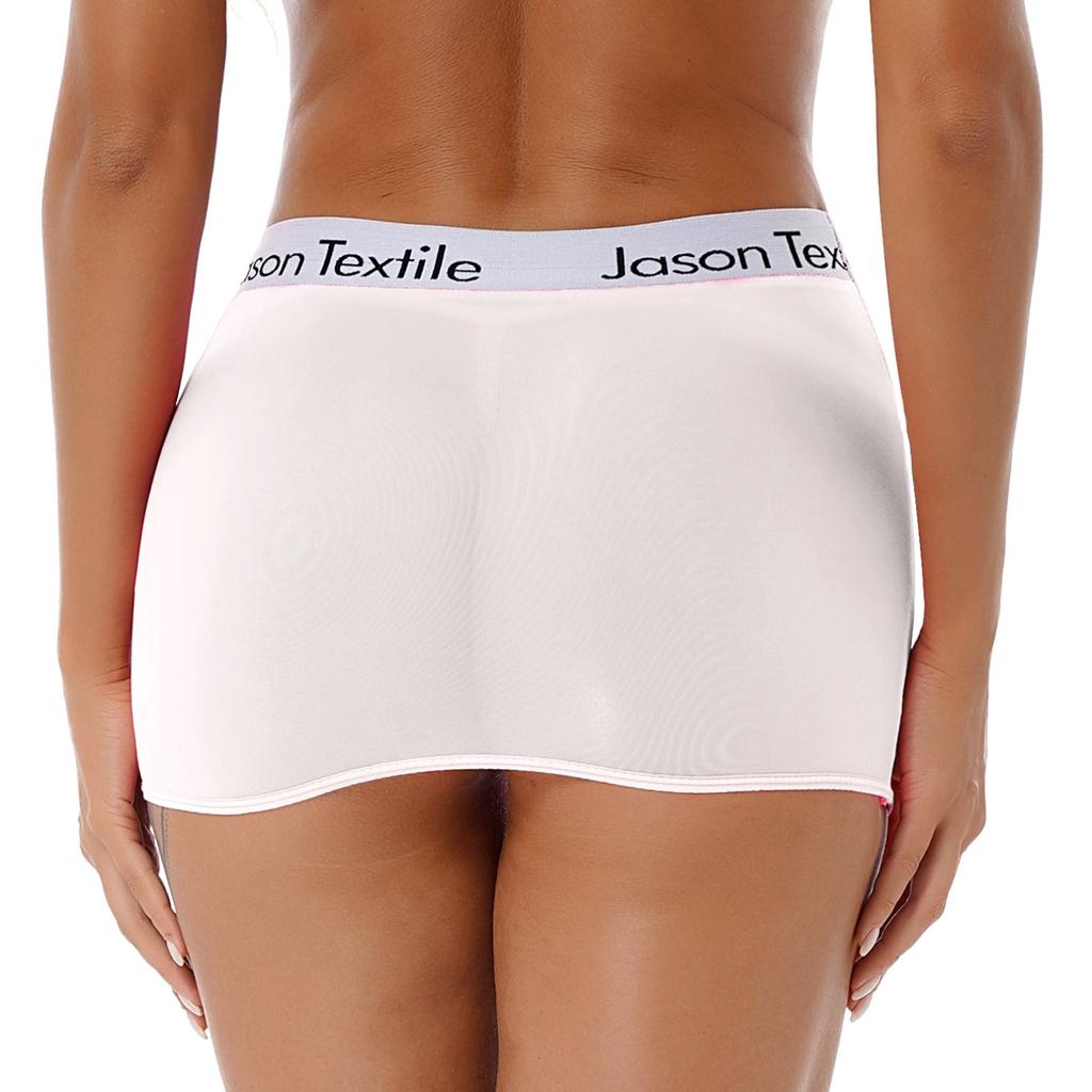 Женская полупрозрачная эластичная облегающая мини-юбка, короткие юбки для ночного клуба