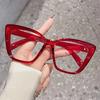 Fashiona Cat-Eye Glasses For Women Oversized Eyeglasses Casual Transparent Glasses Perfect For Daily Wear Everyday Eyewear