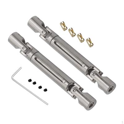 2 шт. RC Car Drive Shaft 1/12 Metal Shafts Upgrade DIY 69-93mm CVD Transmission Joint для