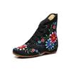 Lightweight Fashion Cotton Women High Top Boots Embroidery Casual Ladies Boots Increase Ethnic Style Women Boots