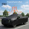 Waterproof Car Cover for Automobiles, All Weather UV Protection Outdoor Full Exterior Cover, Rain Sun Snow Protector with Door Zipper, 242x81x77 inch,