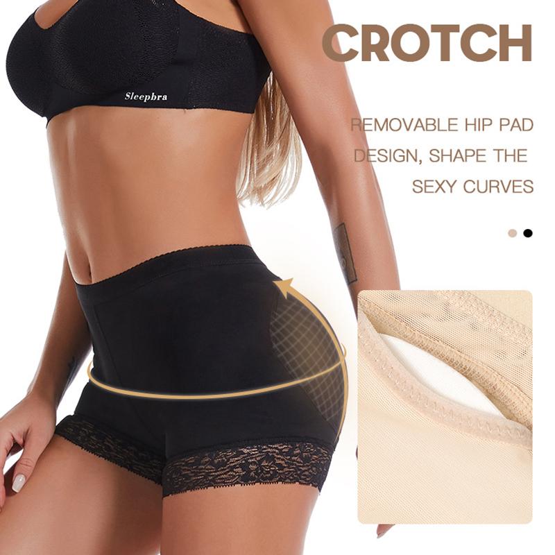 Women Hip Lift Pants Fake Ass Shapewear Body Sculpting Pants Buttocks Slimming Pants Postpartum Belly Belt Control Panties