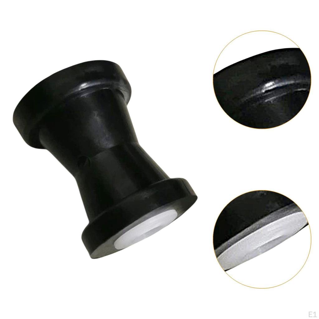 3-дюймовый сменный ролик для носового ролика, прочный ролик стопорного колокола из ТПУ, сборка лодочного прицепа