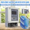 220V 50Hz Electric Prepayment Slot Meter Programmable Single Phase W/ Cards Digital Display Card Meter