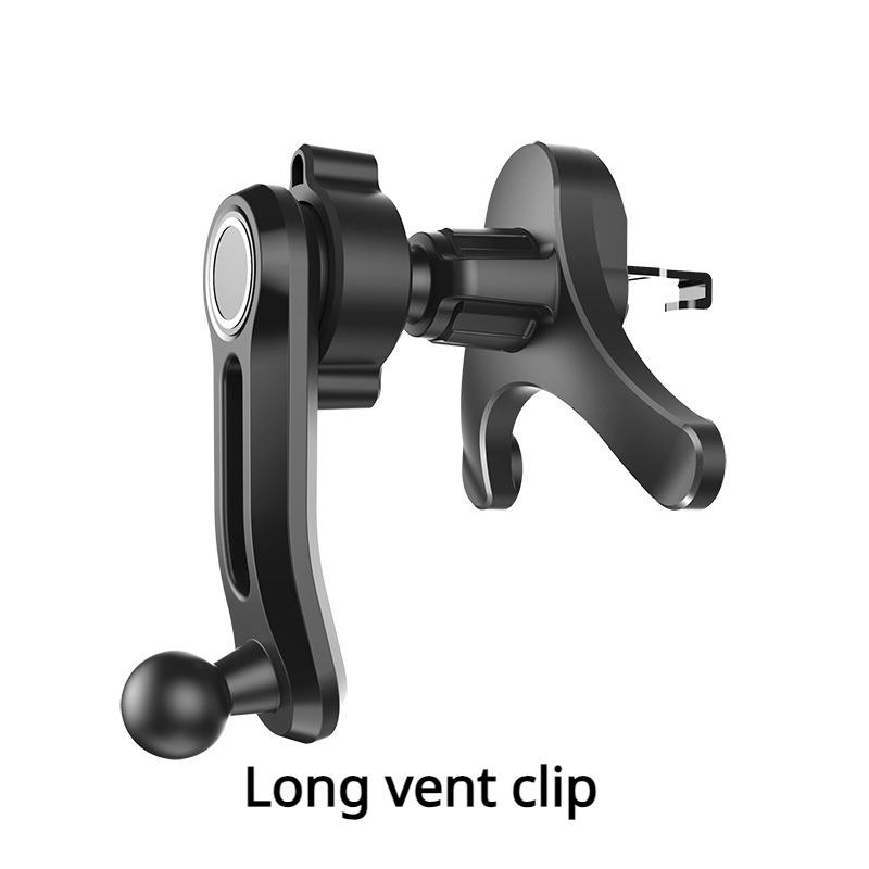 Держатель для телефона с вентиляционным отверстием для автомобильных аксессуаров, новое Y-образное основание второго поколения, круглый держатель для вентиляционного отверстия на борту, зажим для кронштейна