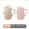 Thickened PP Toothbrush Cup Set Couples Anti-Mold Bathroom With Handle Modern Minimalist Design