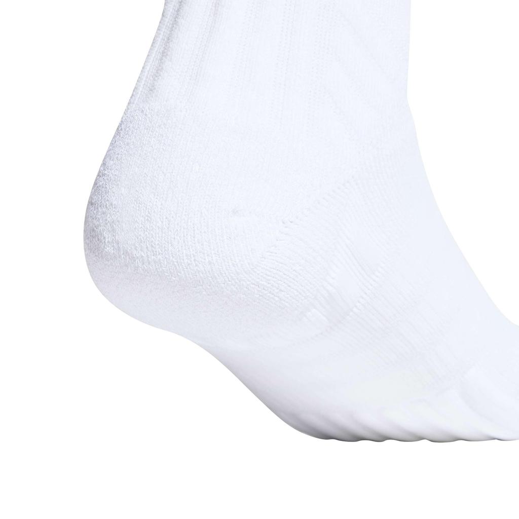 Adidas Tennis Crew Unisex Size M Socks, Adult, CH260, White/Black (KA0075),