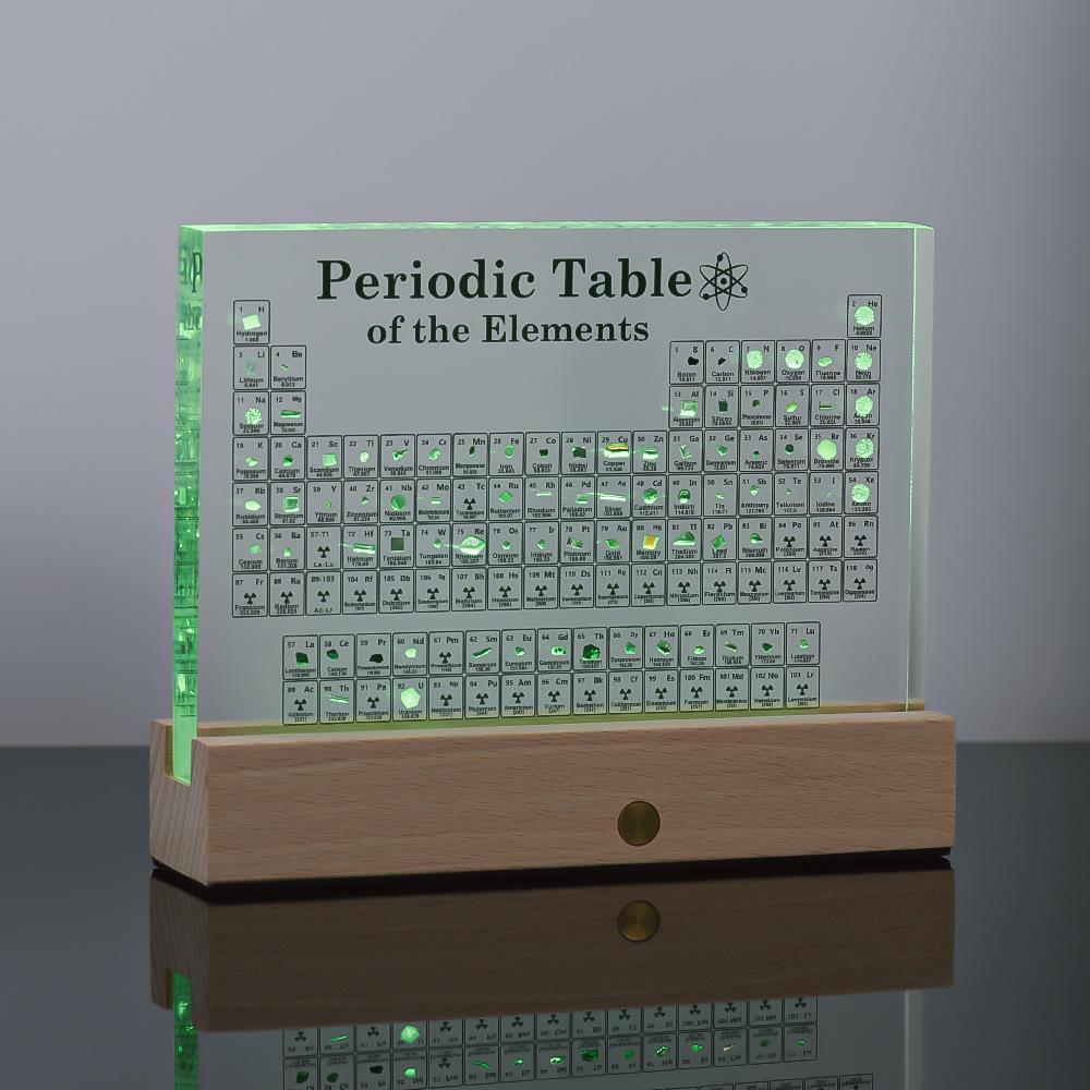 3D Periodic Table Model: Chemistry Teacher's Creative Desktop Ornament & Junior High School Educational Gift.