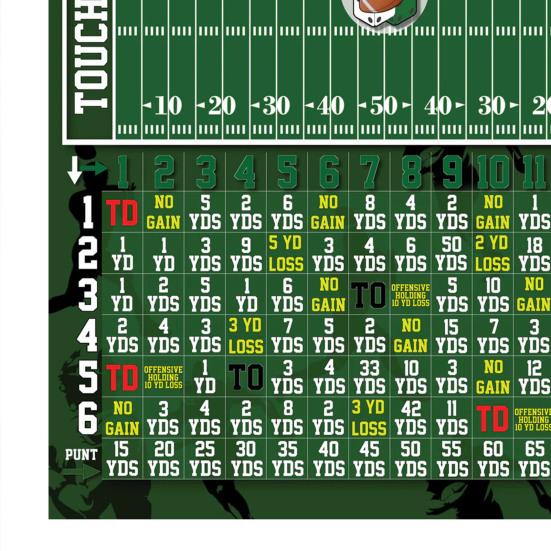 Настольная игра Футбольные кости Портативная для путешествий Семейные вечера Интерактивная футбольная игра Для взрослых Футбольные кости Касание костяшками Тачдаун Настольная игра