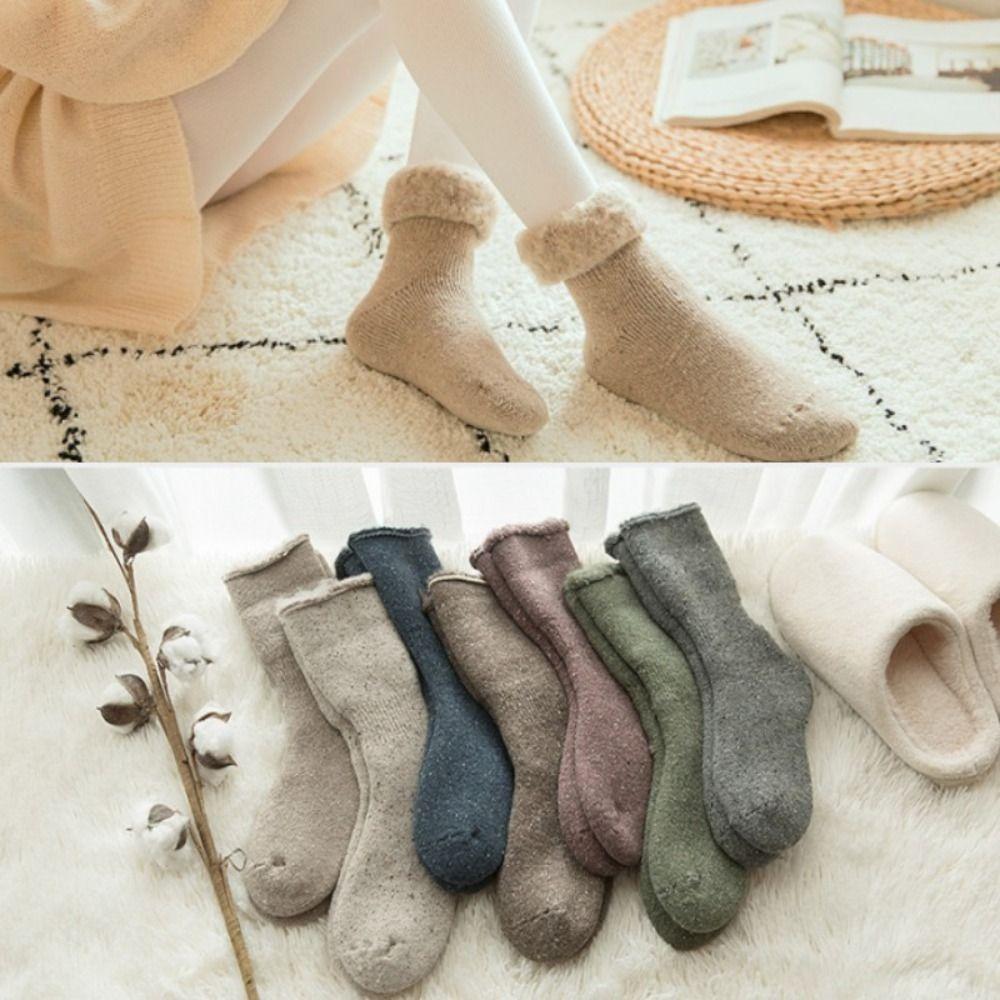 Thicken Winter Warm Socks Keep Warm Cashmere Socks Quality Women Socks Women