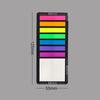 Thin Fluorescent Translucent Strip Marks Teachers Students Use Japanese Stationery Color Sticky Notes