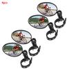 2/4Pcs Bicycle Rearview Mirror 360° Rotation Auxiliary Convex Mirror Handlebar Rearview Mount Cycling Bike Rear View Mirrors