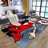 Eintracht Frankfurt Pattern Rug, Indoor/Outdoor Mat, for Picnic, Gameroom, Bedroom, Office, Living Room, Home Decor Carpet, Birthday Gift