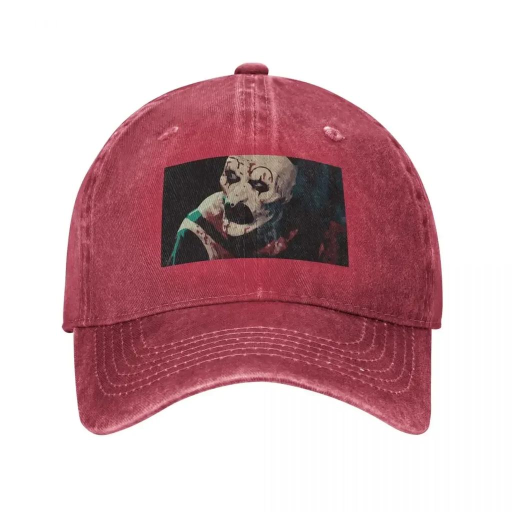 Art The Clown Terrifier Baseball Cap Dropshipping Sunhat custom caps F Women Beach Fashion Unisexs