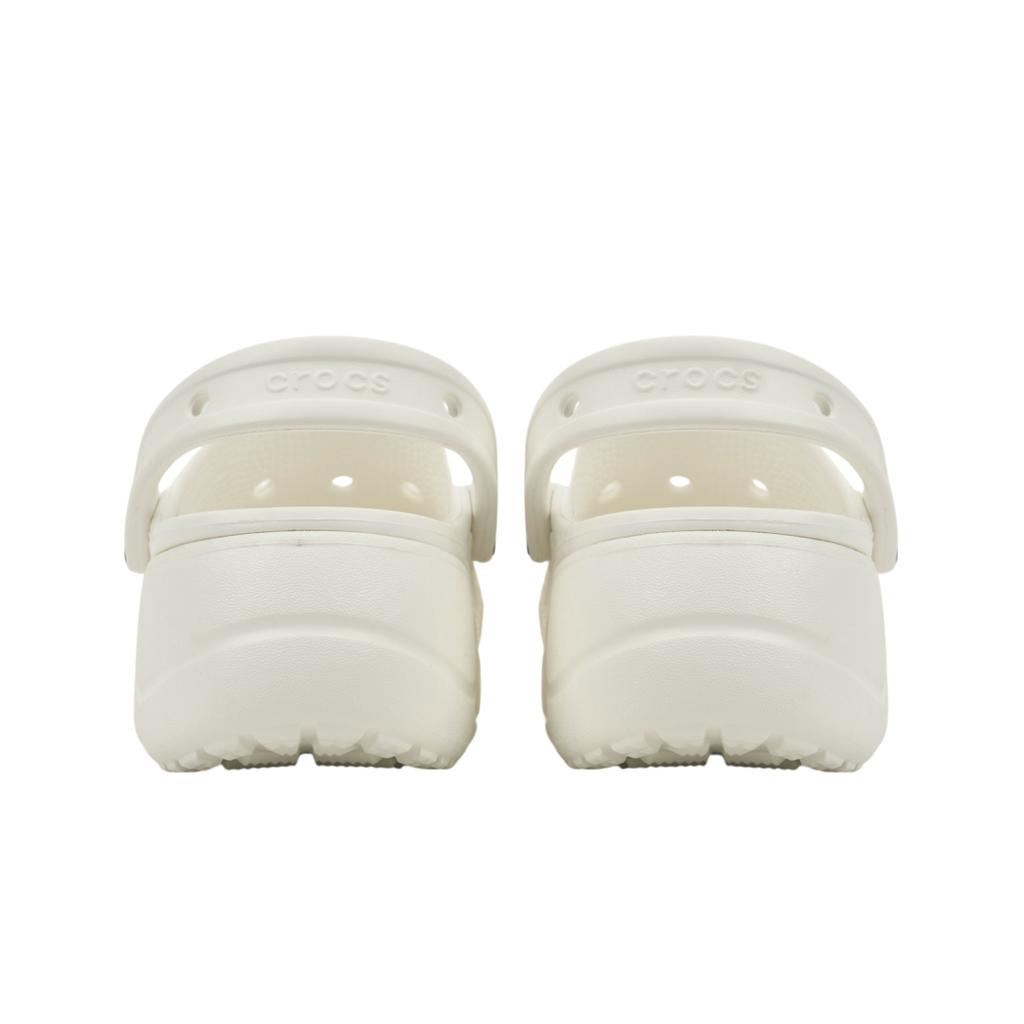 Crocs Baya Платформа Клог EVA Нескользящие Износостойкие Облачные Туфли Женские клоги Белые 208186-100