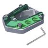 ENN LLC Пластина боковой подножки мотоцикла для ZX-25R, NINJA250, NINJA400, Z250, Z400 (зеленый)
