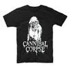 Унисекс хлопковая футболка с коротким рукавом и круглым вырезом Cannibal Corpse Rock Metal