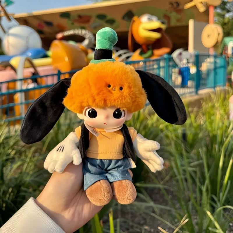 DIMOO WORLD x Серия Оригинальный Сюрприз Слепой Бокс Мистери Бокс Виниловый Плюшевый Брелок, Милые Аниме Фигурки Украшения Фигурки Куклы