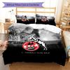 Köln Bedding Quilt Set Quilt Cover Pillowcase Home Decoration Birthday Gift (1 * duvet cover + 2 * pillowcase, without core)