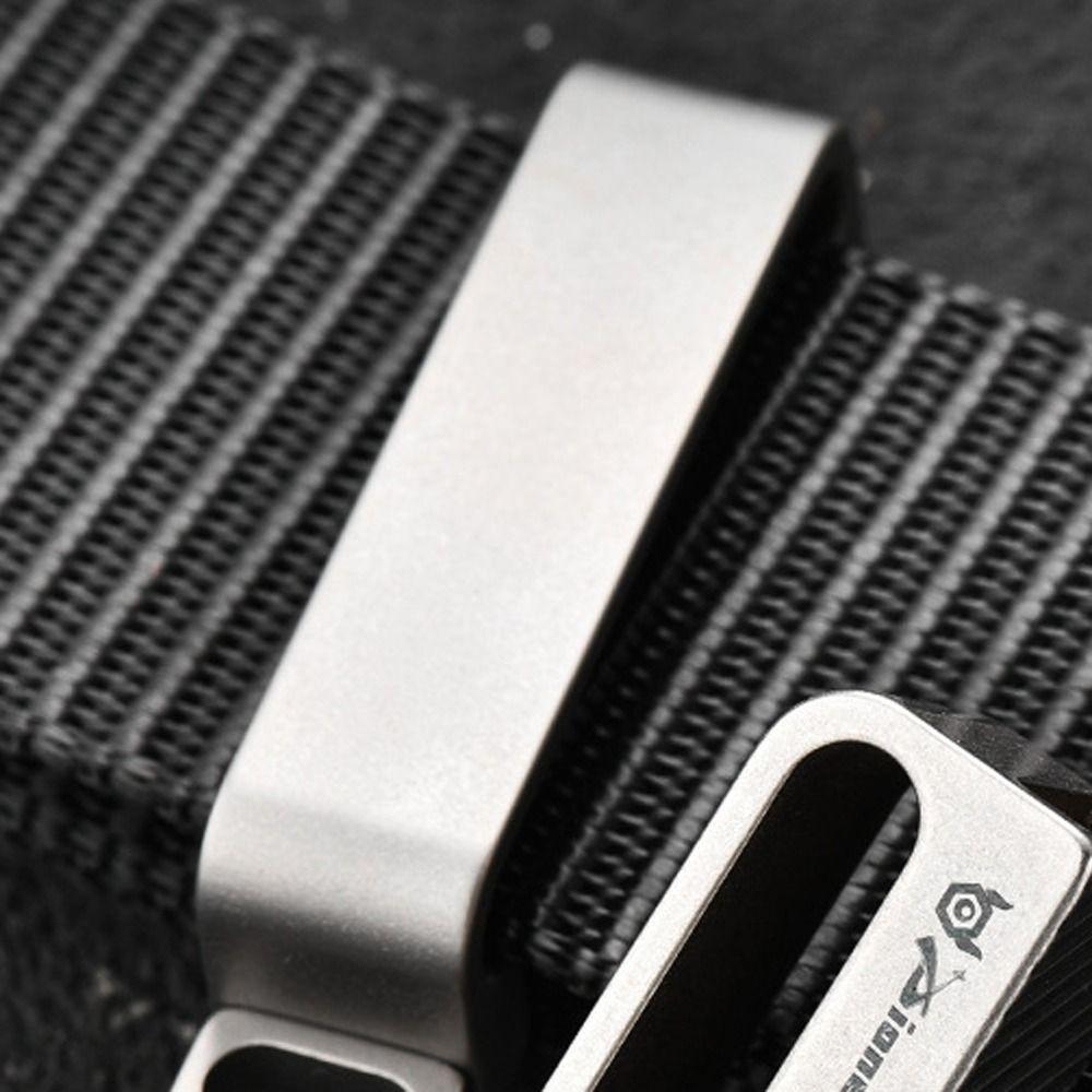 Lightweight Carabiner Hook Clip EDC Waist Belt Car Key Ring Portable Waist Belt Buckle Outdoor