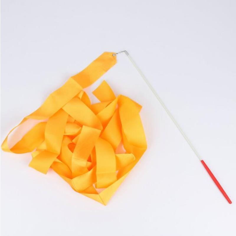 2/4/6 м красочные ленты для художественной гимнастики, художественная гимнастика, ленты для фитнеса в помещении, спортивный инвентарь, принадлежности для танцев, балета