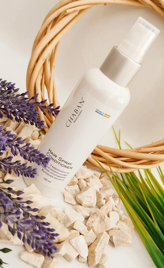 Spray with Keratin and Silk Amino Acids for Hair Restoration Chaban 100 Ml