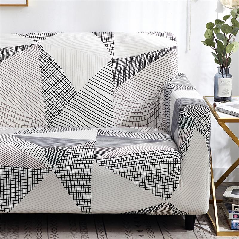 Geometric Elastic Sofa Cover For Living Room Couch Cover High Stretch Sofa Slipcovers Furniture Protector All Cover Home Decor