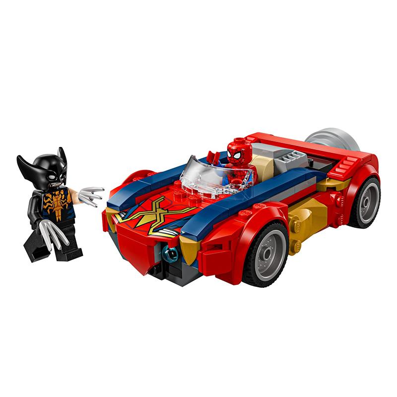 LEGO 76336 Marvel Человек-паук Машина против. Веномизированный Росомаха